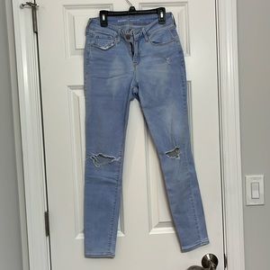 light wash jeans